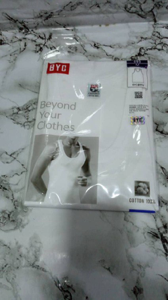 BYC SINGLET (COTTON 100%) MEDIUM SIZE