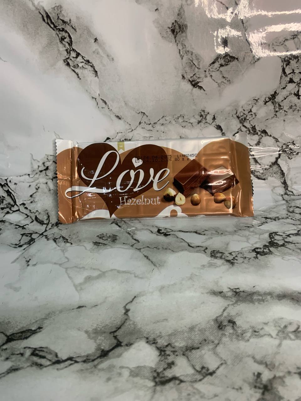 Love hazelnut chocolate