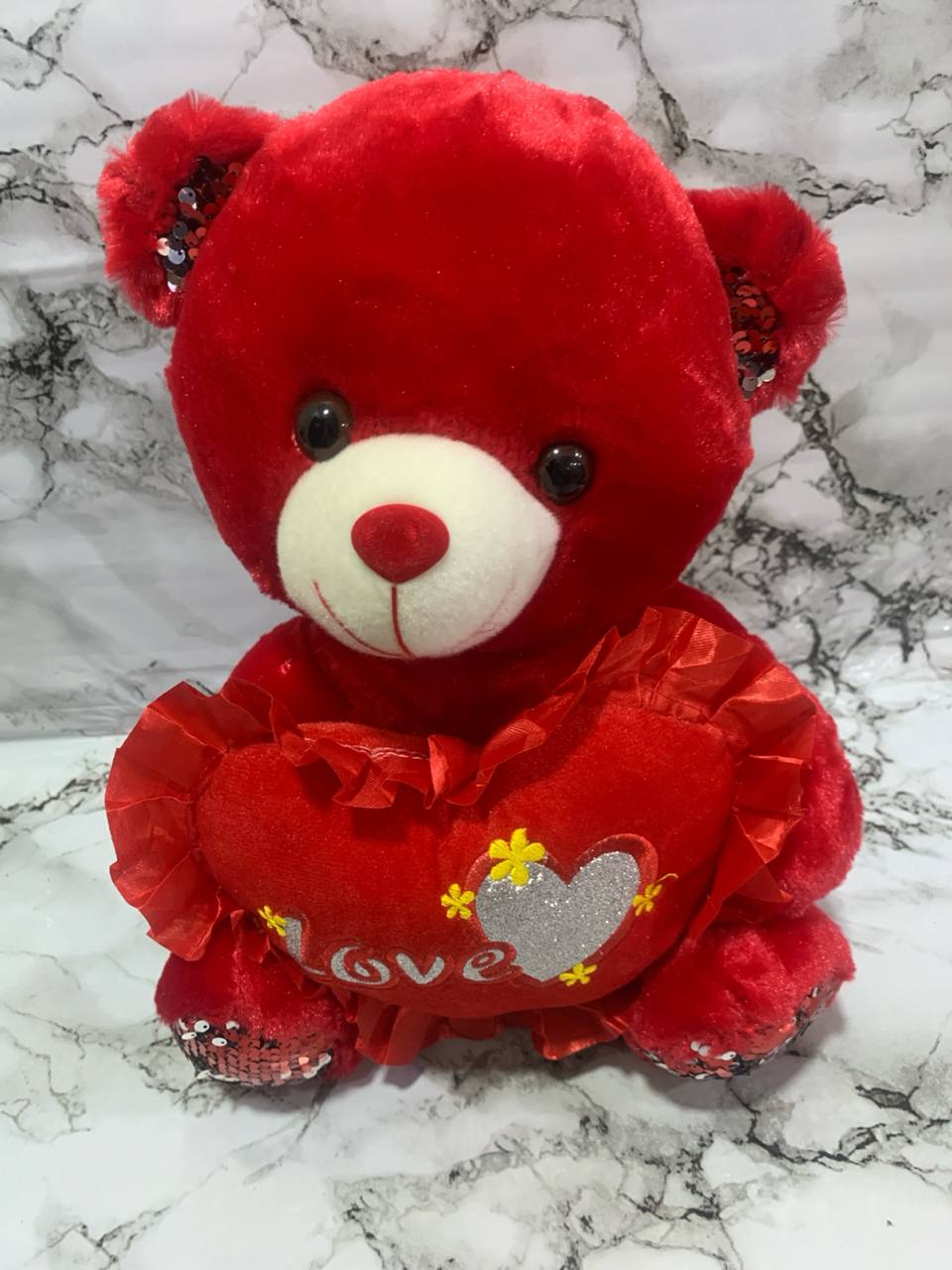 Teddy bear heart/love (big size)
