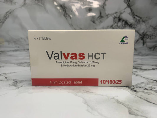 VALVAS HCT 10/160/25