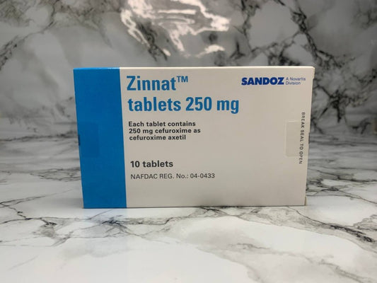 ZINNAT TAB 250MG