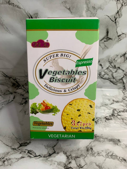 VEGETABLES BISCUIT 200G