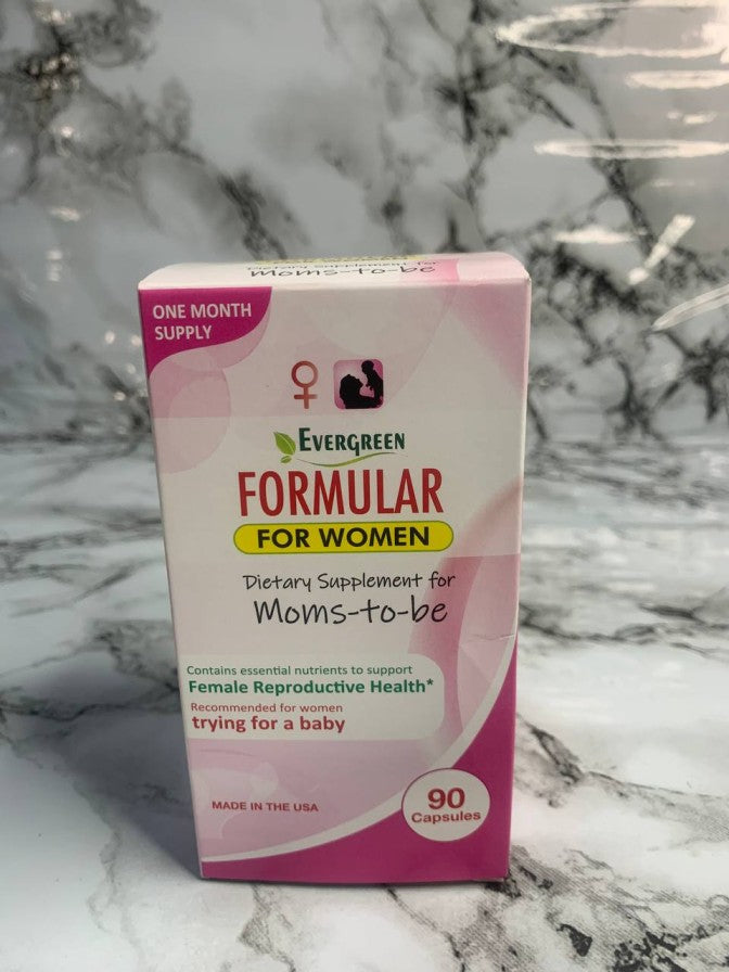 EVERGREEN FORMULAR FOR WOMEN BY 90 CAPS