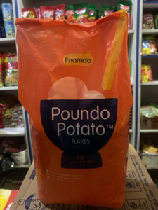 ENAMDO POUNDO POTATOES FLAKES 1KG