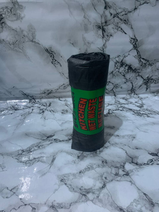 Green label (refuse sacks)