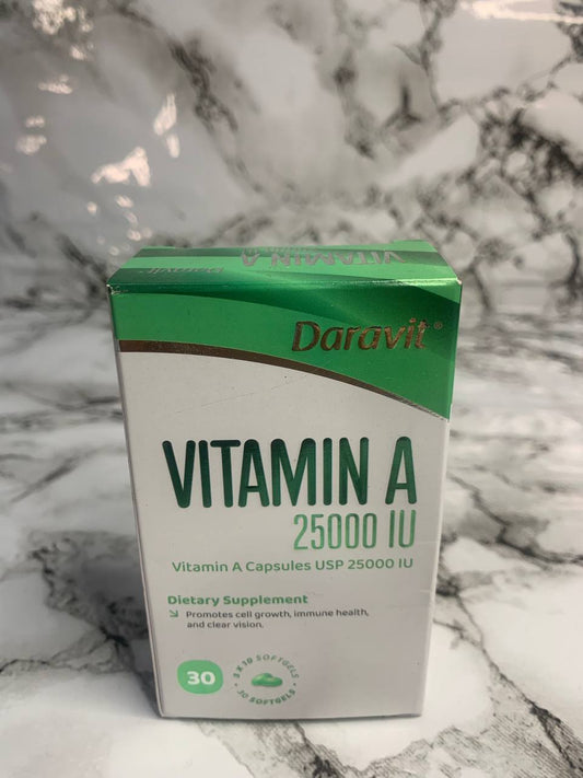 DARAVIT VITAMIN A 25000 IU