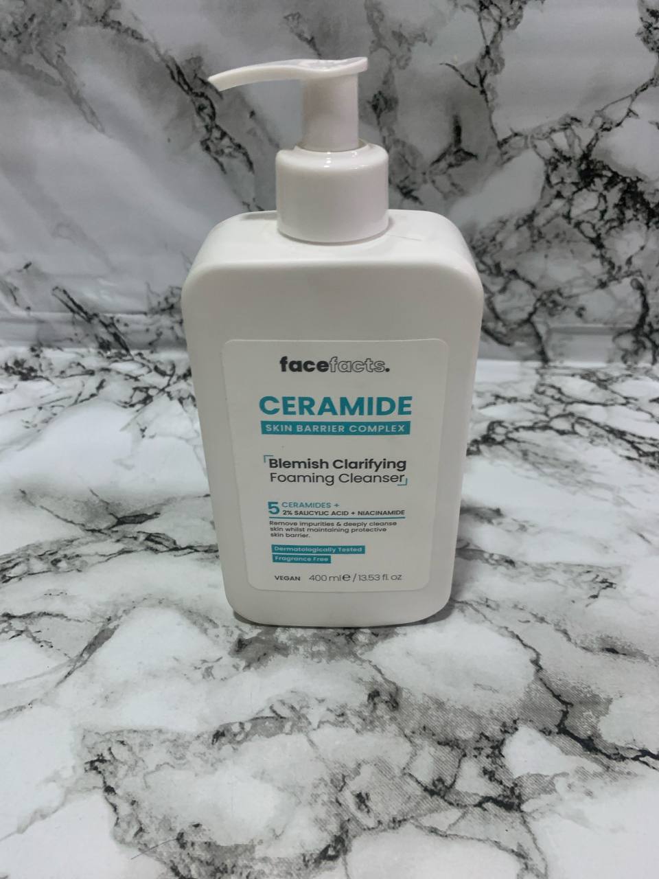 Facefacts ceramide moisturising body lotion 400ml