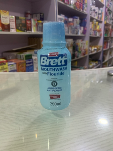 BRETT MOUTHWASH 200ML (MINT )