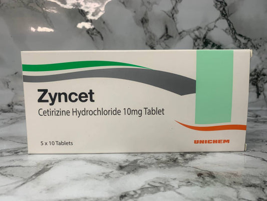 Zyncet tab 10mg