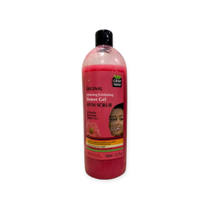 CLEAR NATURE SHOWER GEL EXFOLIATING (ORIGINAL) 1000ML