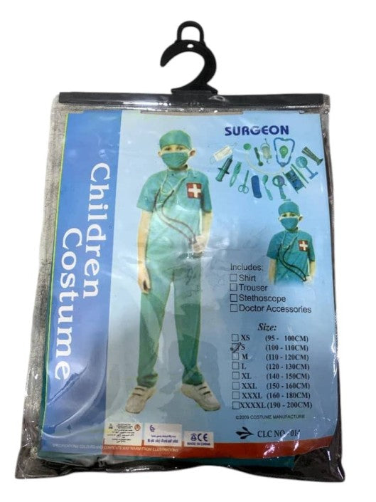 Surgeon suit for kids (s,m,l,xl)