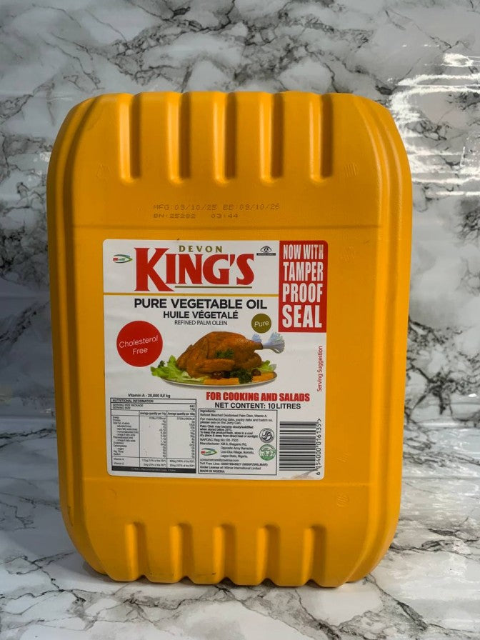 DEVON KING'S VEGATABLE OIL 10 LITRE