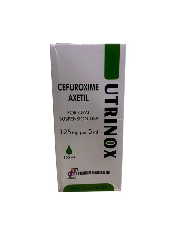 UTRINOX SUSPENSION 125MG 100ML