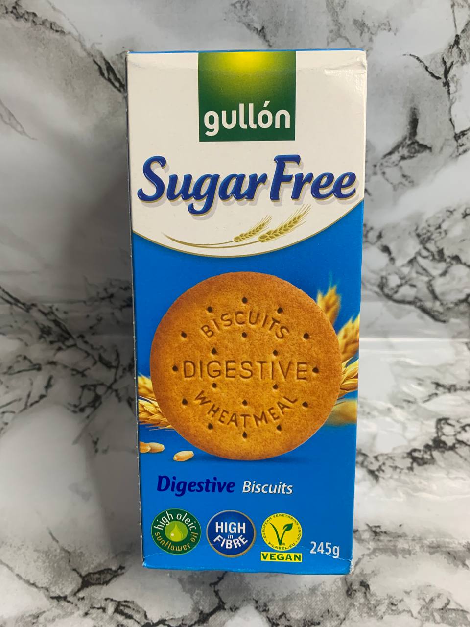 GULLON DIGESTIVE BISCUIT SUGAR FREE 245G