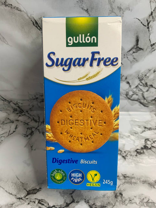 GULLON DIGESTIVE BISCUIT SUGAR FREE 245G