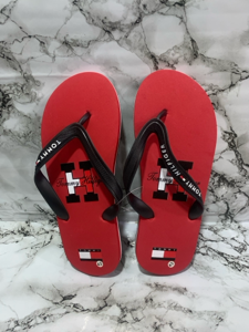TOMMY HILFIGEE FOOT WEAR RED COLOR (SIZE 43)