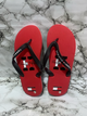 TOMMY HILFIGEE FOOT WEAR RED COLOR (SIZE 43)