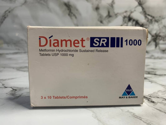 DIAMET SR 1000MG
