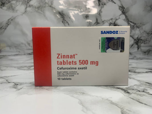 ZINNAT TAB 500MG