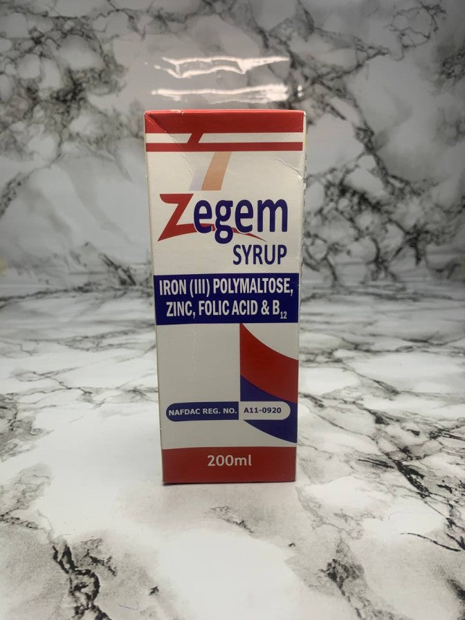 ZEGEM SYRUP 200ML