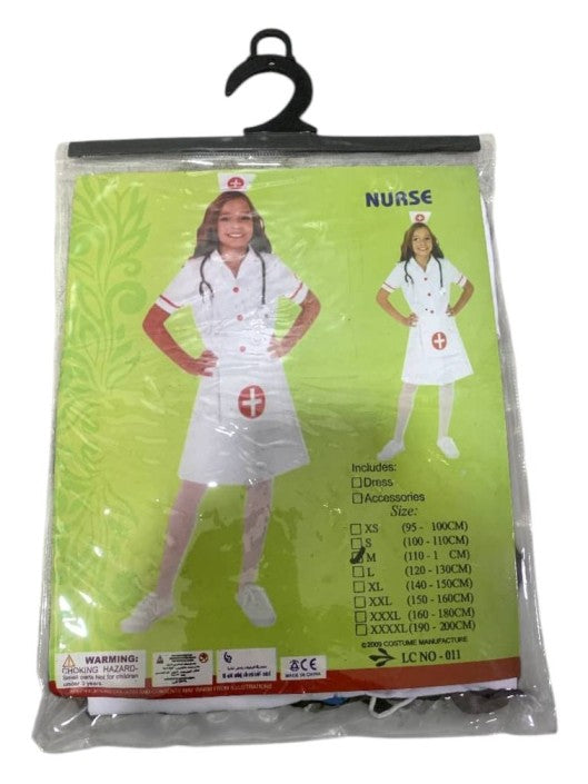 Nurse suit for kids (s,m,l,xl)