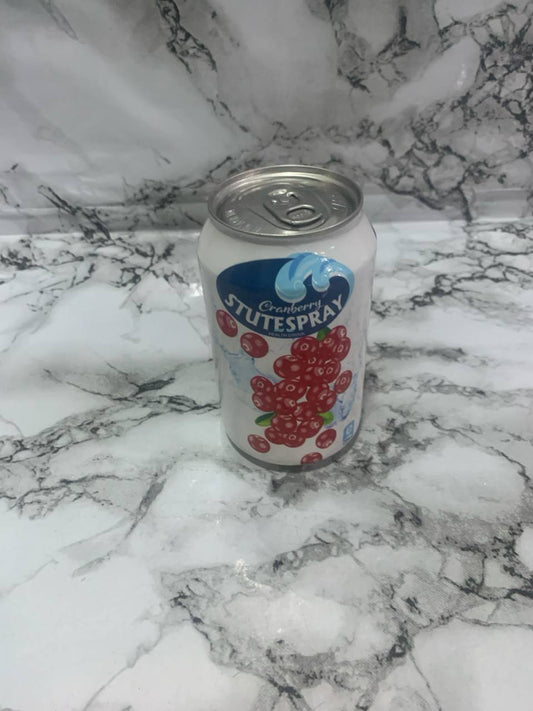 Cranberry spray drink can