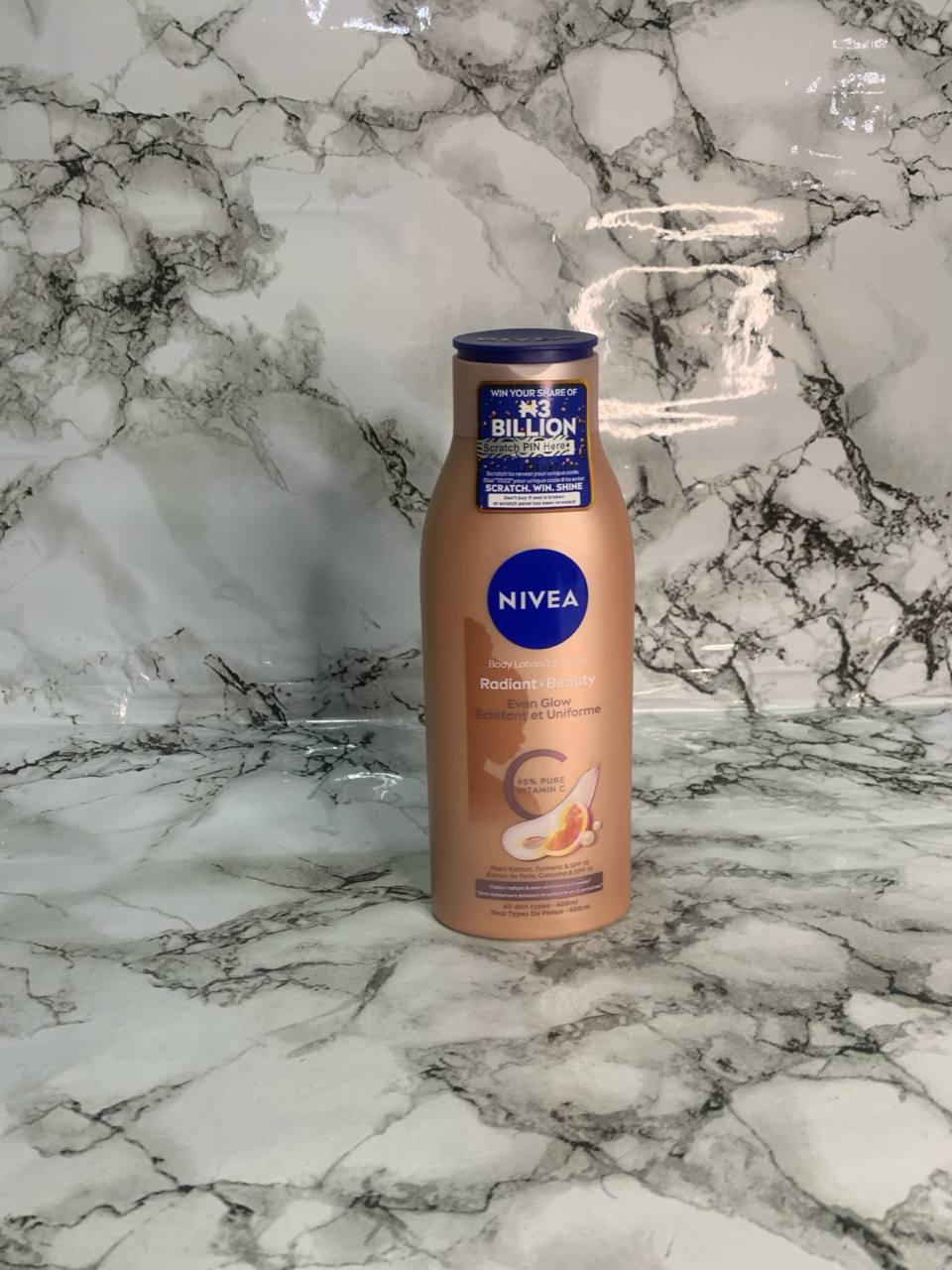 Nivea radiant & beauty ( even glow) 400ml