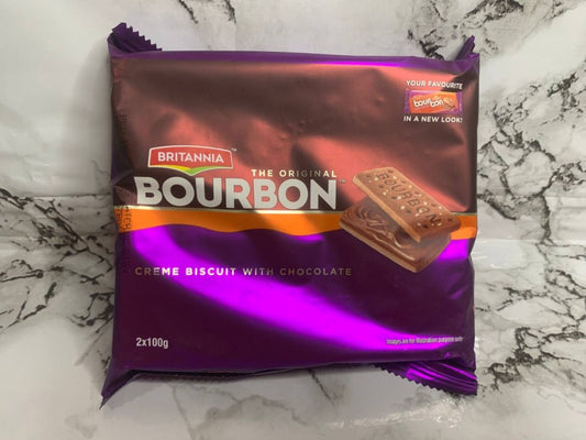 BRITANNIA BOURBON BISCUITS 196G/200G
