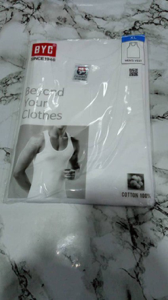 BYC SINGLET (COTTON 100%) XL