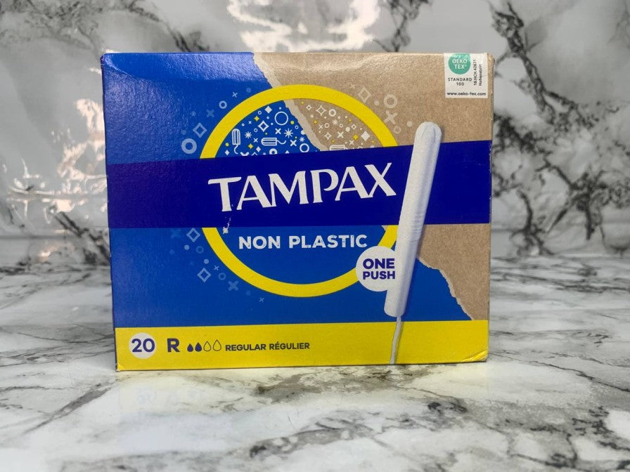 TAMPAX  SUPER  (NON PLASTIC) by 20