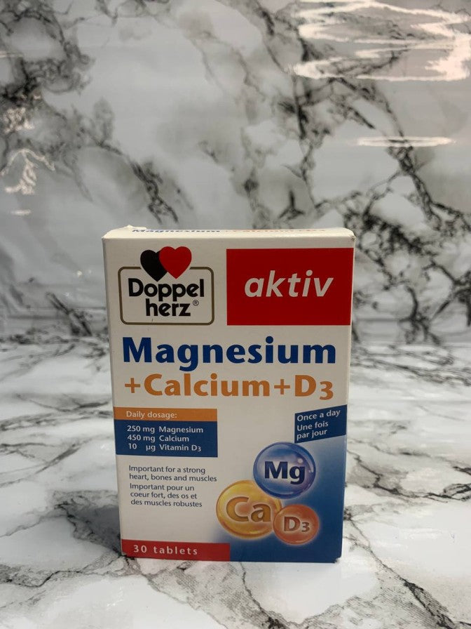 DOPPEL HERZ  MAGNESIUM+CALCIUM+D3