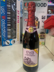 EVA SPARKLING RED GRAPE 750ML