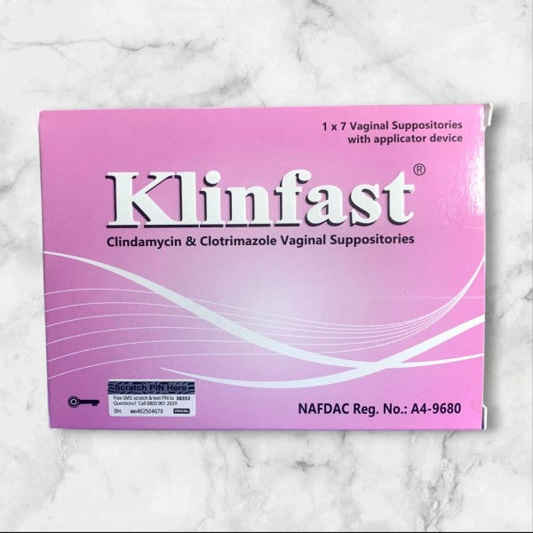 KLINFAST VAGINAL SUPPOSITORIES