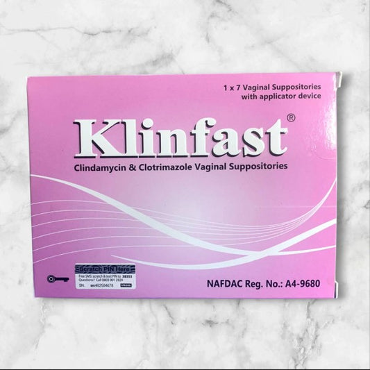 KLINFAST VAGINAL SUPPOSITORIES