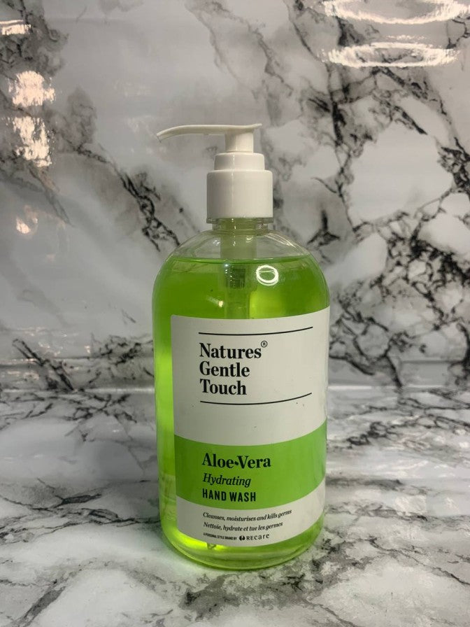 Natures gentle hand wash 500ml (aloe vera)