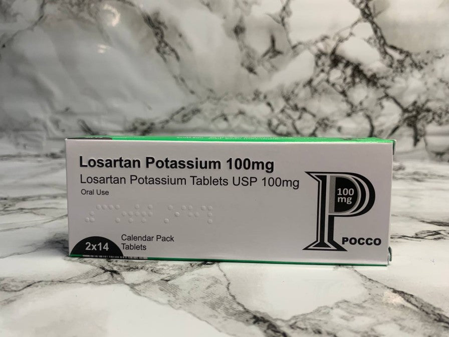 POCCO LOSARTAN 100MG