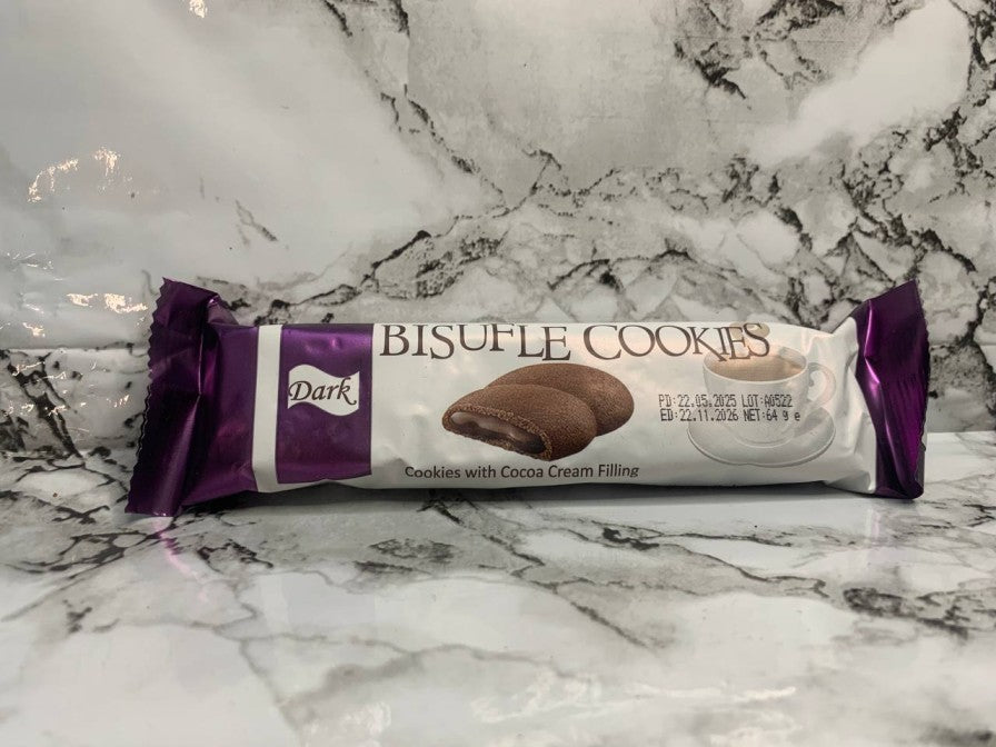 Dark bisufle cookies 64g