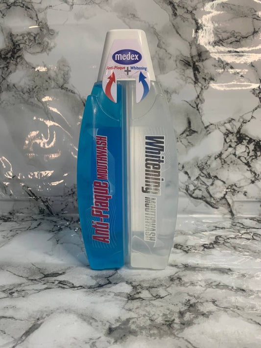 Medex  mouthwash antiplaque & whitening
