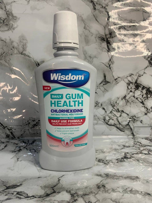 Wisdom mouthwash active whitening 500ml