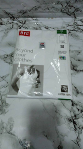BYC SINGLET (COTTON 100%) LARGE SIZE
