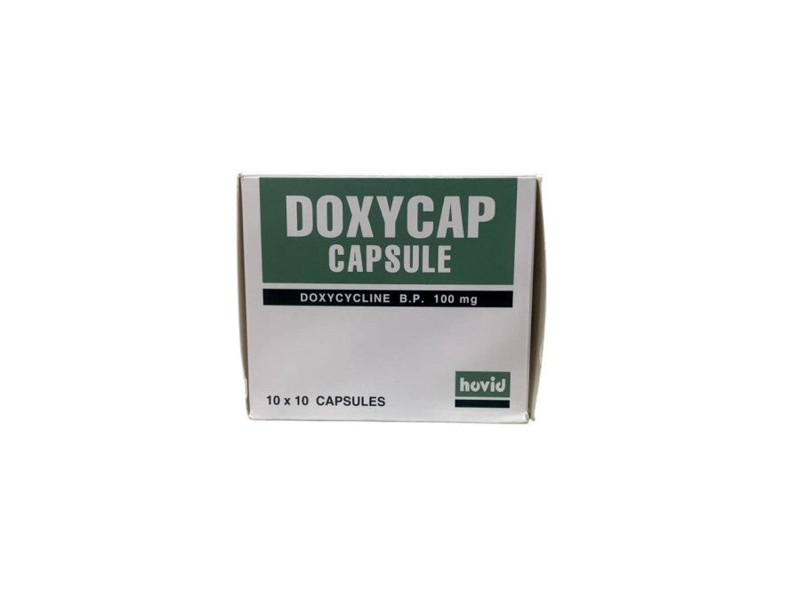 DOXYCYCLINE CAPS 100MG (STRIDOX, NAZA)