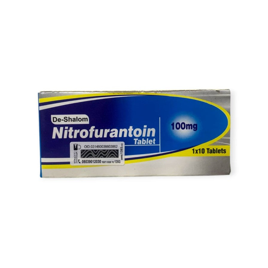 DE-SHALOM NITROFURANTOIN TAB 100MG