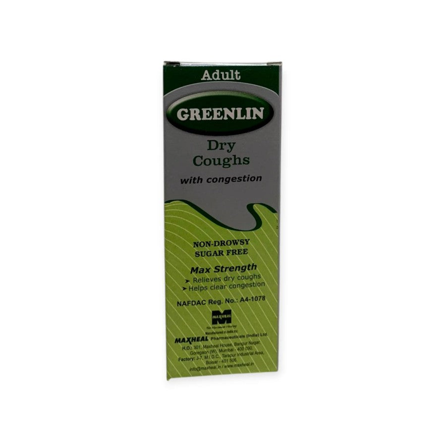 GREENLIN ADULT COUGH SYRUP
