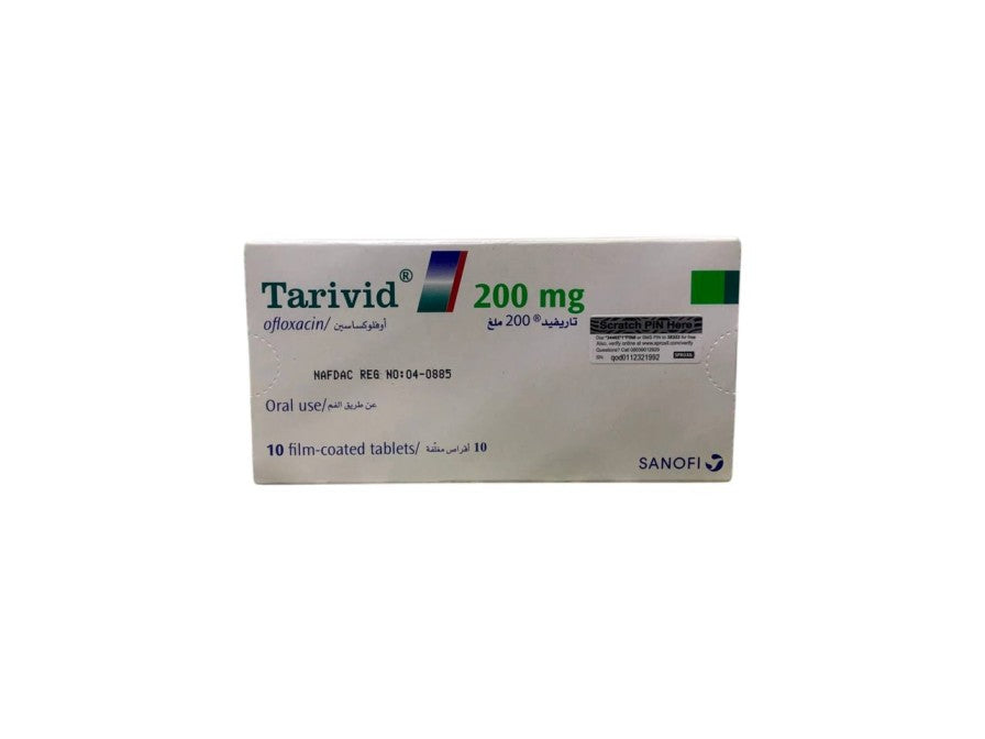 TARIVID TAB 200MG