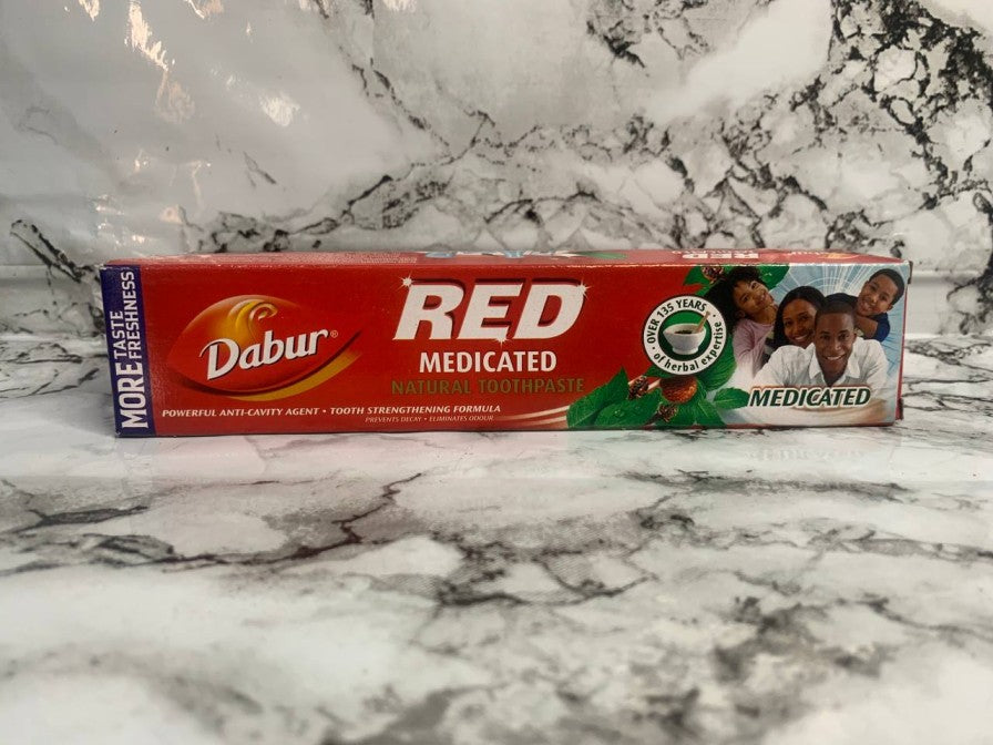 Dabur toothpaste red medicated 130g