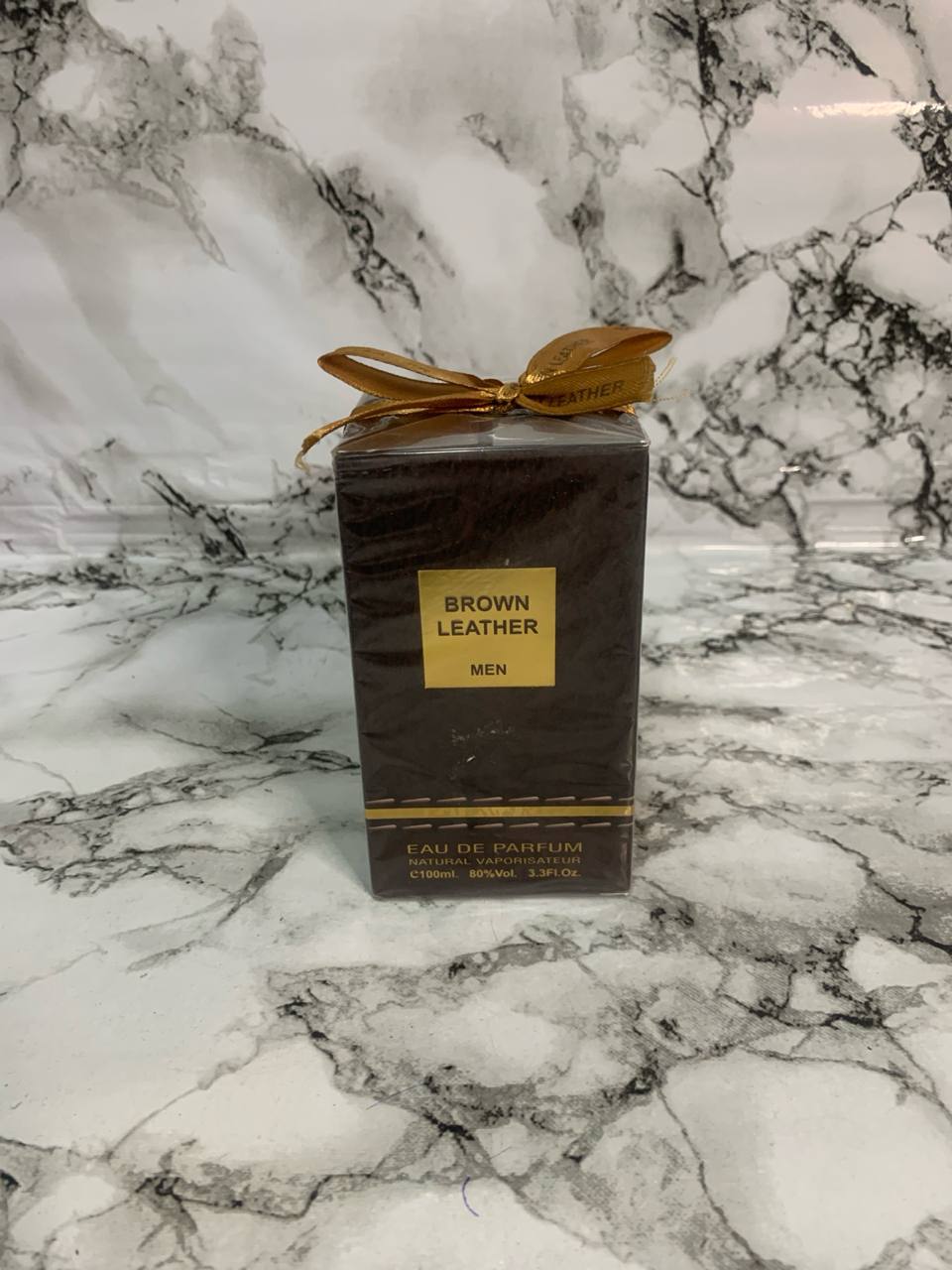Black leather / brown leather men parfum 100ml