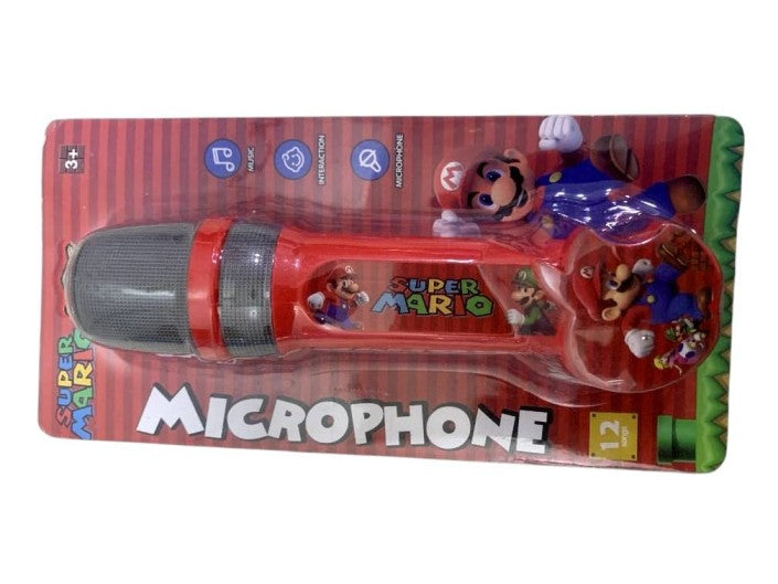 Musical microphone (super mario)