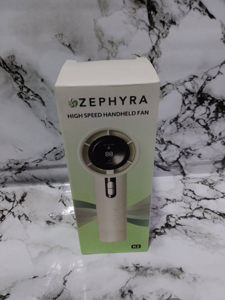 ZEPHYRA HIGH SPEED HANDHELD FAN