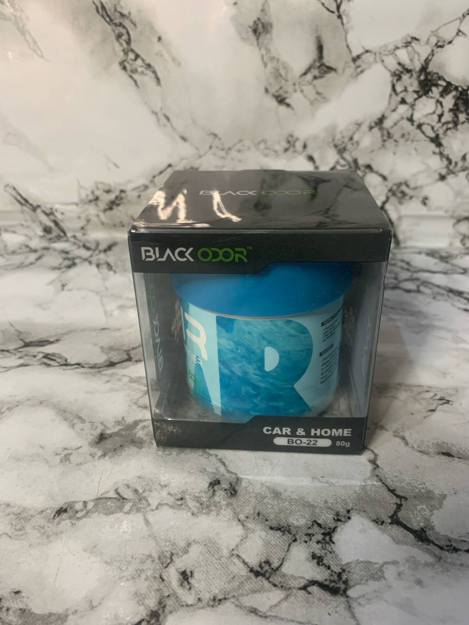 Black odor air freshener 80g