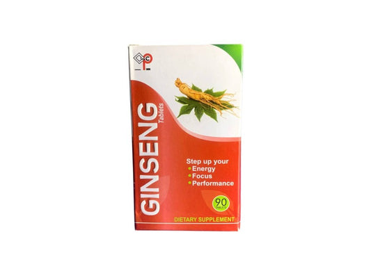 FSSAI GINSENG TABLETS DIETARY SUPPLEMENT BY 90
